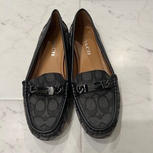 Coach loafers.  Worn once.  Excellent condition.